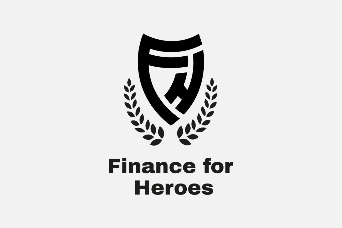 Finance for Heroes Logodesign von Sybille Stamp